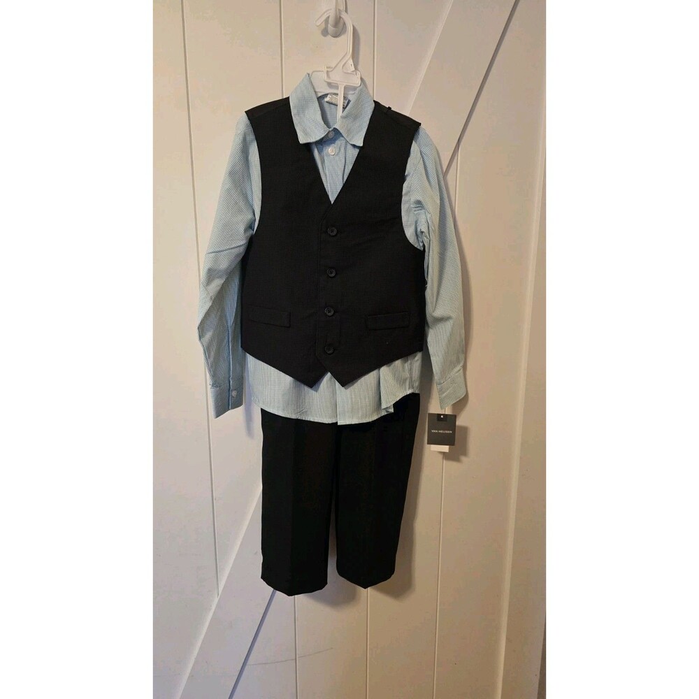 Van Heusen - 3 Piece Pant Set - Young Man - Size 7 Black